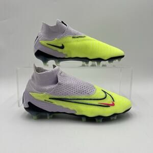Mens Size 6.5 Nike Phantom GX Elite DF FG P Volt Grey Soccer Cleats FD0261 705